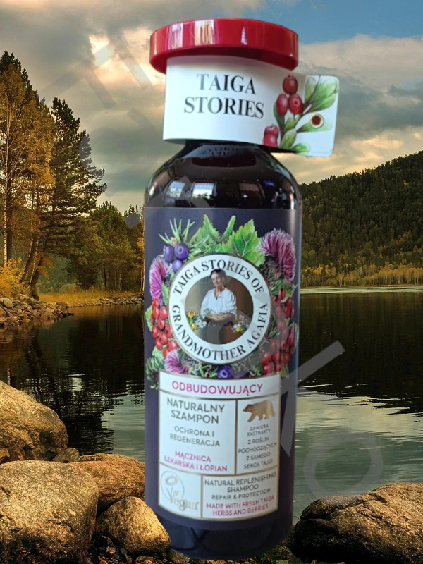 Šampon od Agáty z Tajgy - Medvědice lékařská a lopuch 500ml