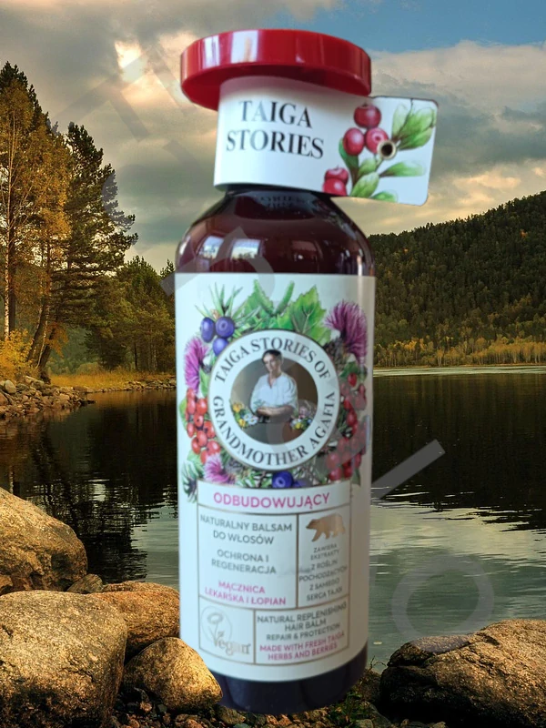 Kondicionér na vlasy od Agáty z tajgy - Medvědice lékařská a lopuch - 500ml