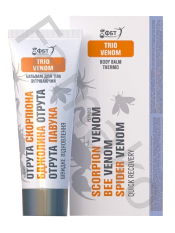 Tělový balzám Rychlá obnova „Trio Venom“ 75ml