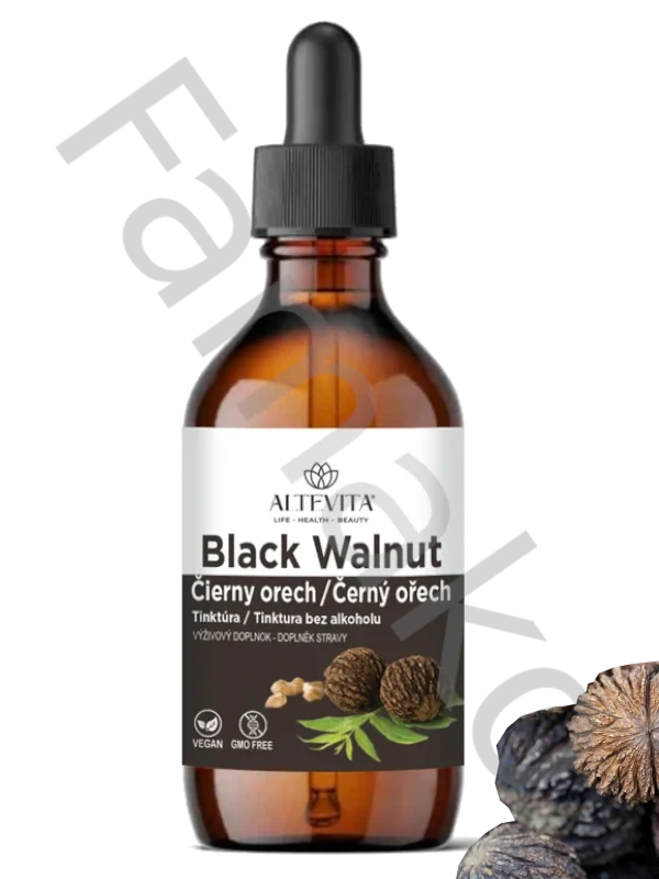 BLACK WALNUT – ČERNÝ OŘECH Tinktura bez alkoholu 100ml