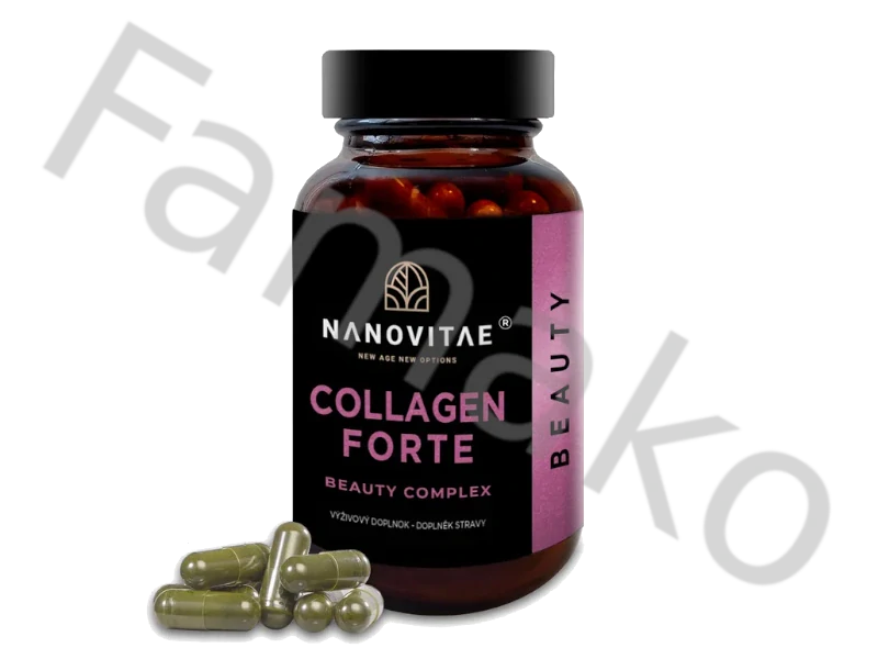 Nanovitae COLLAGEN FORTE BEAUTY COMPLEX 160 kapslí