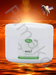 Mast s apisinem - včelím jedem, velké balení - 90g