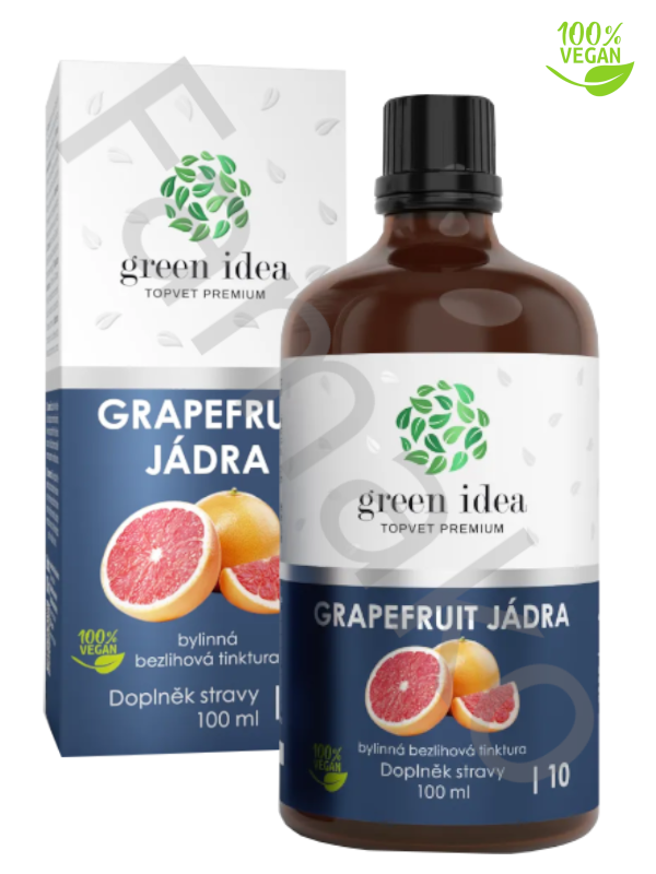 Grapefruit jádra - bezlihová tinktura 100 ml