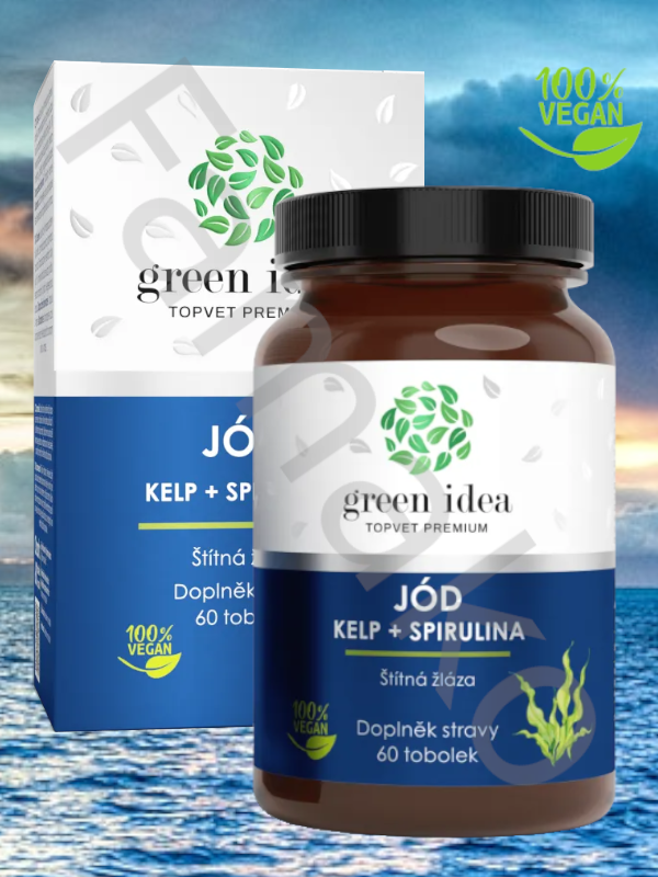 JÓD – KELP + SPIRULINA TOBOLKY 60 ks