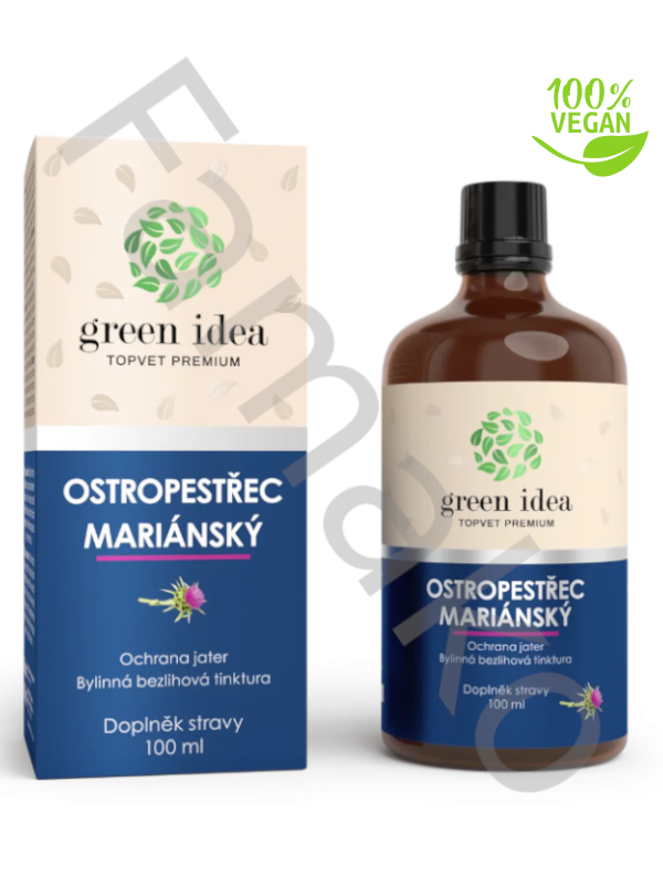 Ostropestřec - bezlihová tinktura 100 ml