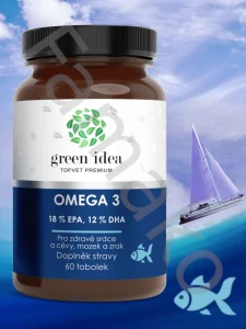 Omega 3 - 18% EPA, 12% DHA - tobolky