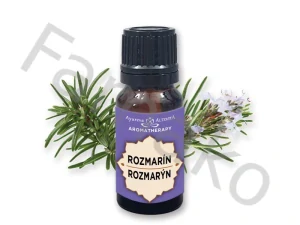100% esenciální olej ROZMARÝN - 10ml 