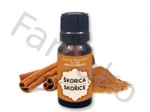 100% esenciální olej SKOŘICE - 10ml 