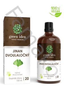 Jinan tinktura - GINKO BILOBA - kapky 100 ml