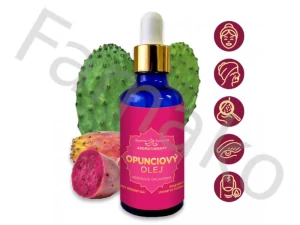 Opunciový olej – Prémiové omlazení 100% přírodní olej lisovaný za studena 50 ml