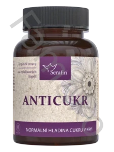 ANTICUKR - NORMÁLNÍ HLADINA CUKRU V KRVI - 90 ks kapslí