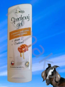Sprchový gel s medem a kozím mlékem