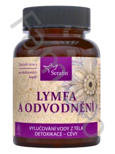 LYMFA + ODVODNĚNÍ - VYLUČOVÁNÍ VODY Z TĚLA - DETOXIKACE - CÉVY - 90 tobolek