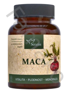 MACA ČERVENÁ - plodnost - vitalita - menopauza - 90 tobolek