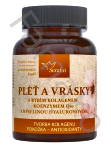 PLEŤ A VRÁSKY - pokožka, kolagen anti aging ( proti stárnutí pokožky ) - 90 tobolek