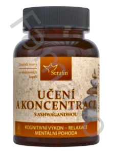 UČENÍ A KONCENTRACE - 90 kapslí