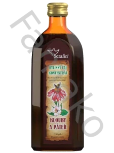 ČAJOVÝ KONCENTRÁT - KLOUBY A PÁTEŘ - 250 ml