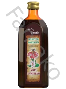 ČAJOVÝ KONCENTRÁT - STRES A VYČERPÁNÍ - 250ml