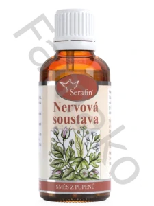 Nervová soustava - směs z pupenů - 50 ml