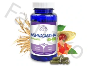 Ashwaganda BIO Organic - indický ženšen - 60 kapslí 