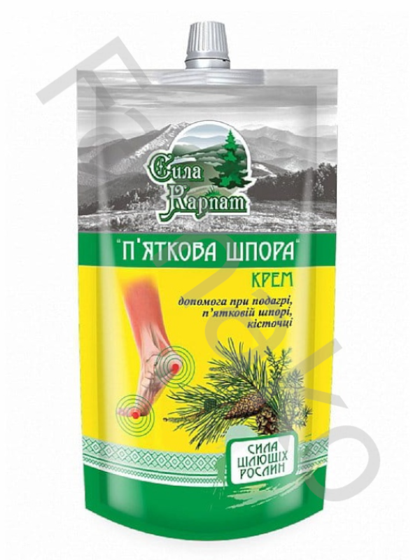 Krém na nohy proti patním ostruhám a vbočeným palcům 100ml