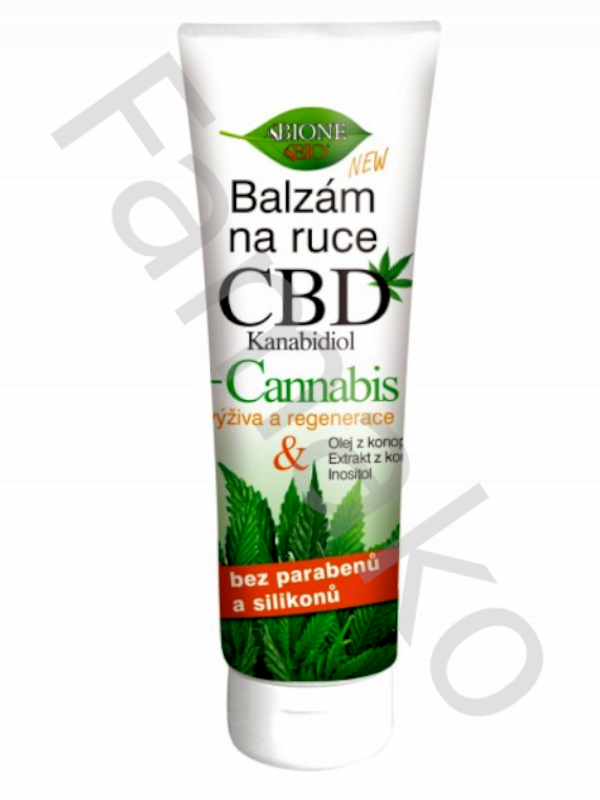 Krémový balzám na ruce konopný - CBD Kanabidiol 205 ml