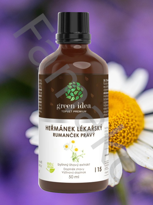 Heřmánek lékařský tinktura - kapky 50 ml