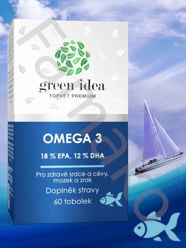Omega 3 - 18% EPA, 12% DHA - tobolky