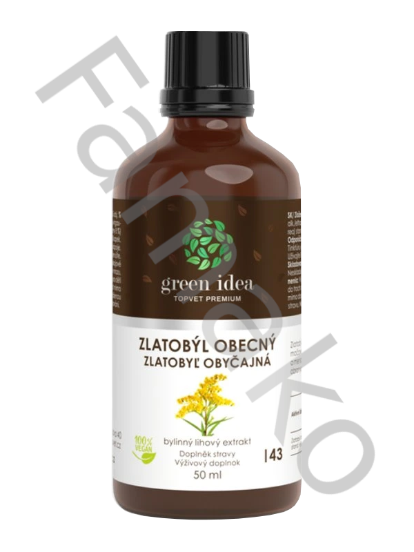 Zlatobýl obecný tinktura - kapky 50 ml