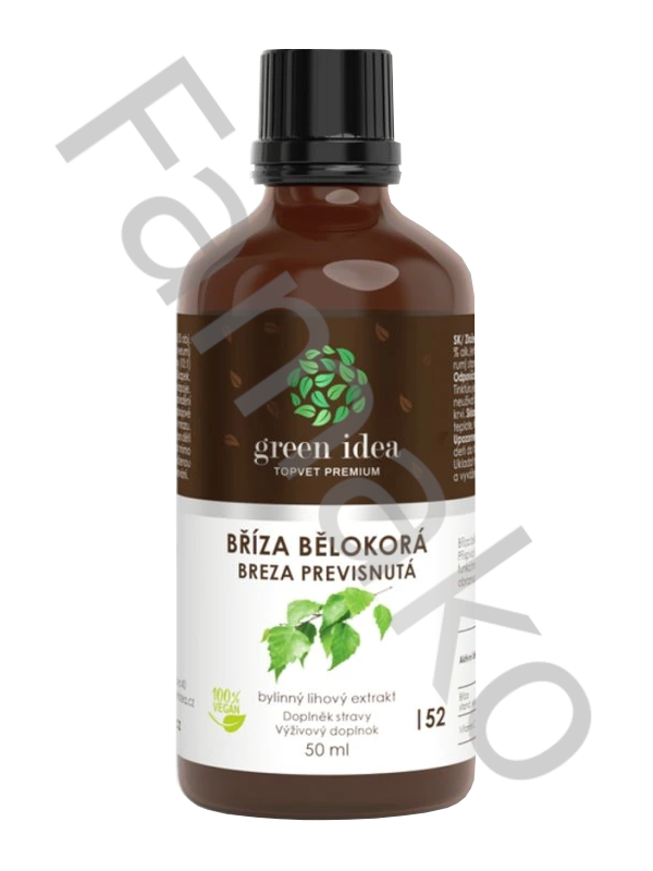 Bříza bělokorá tinktura - kapky 50 ml