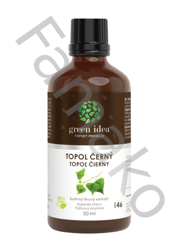 Topol černý tinktura - kapky 50 ml