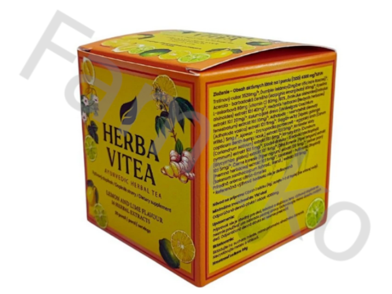 Herbavitea ájurvédský bylinný čaj 20 x 4g
