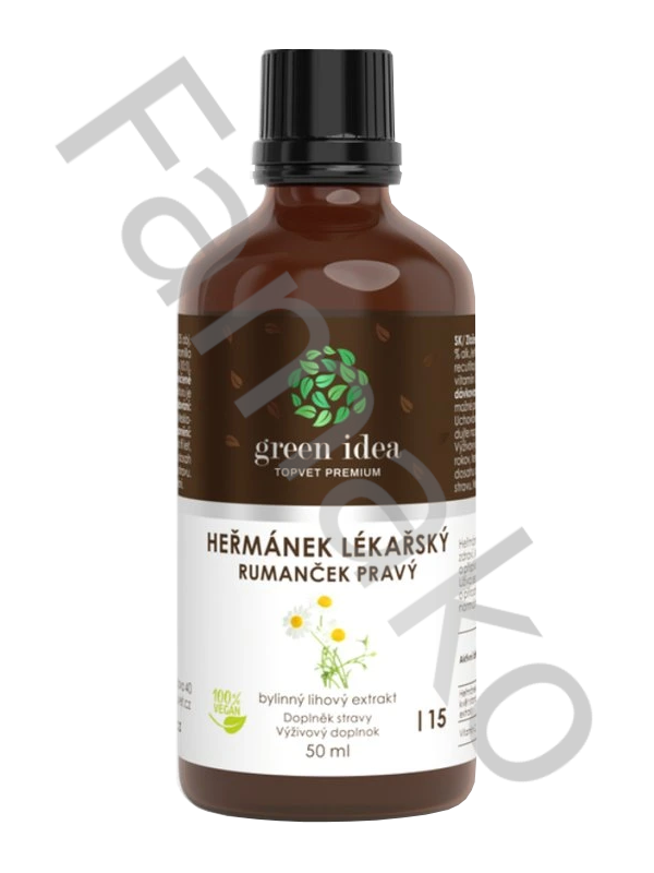Heřmánek lékařský tinktura - kapky 50 ml