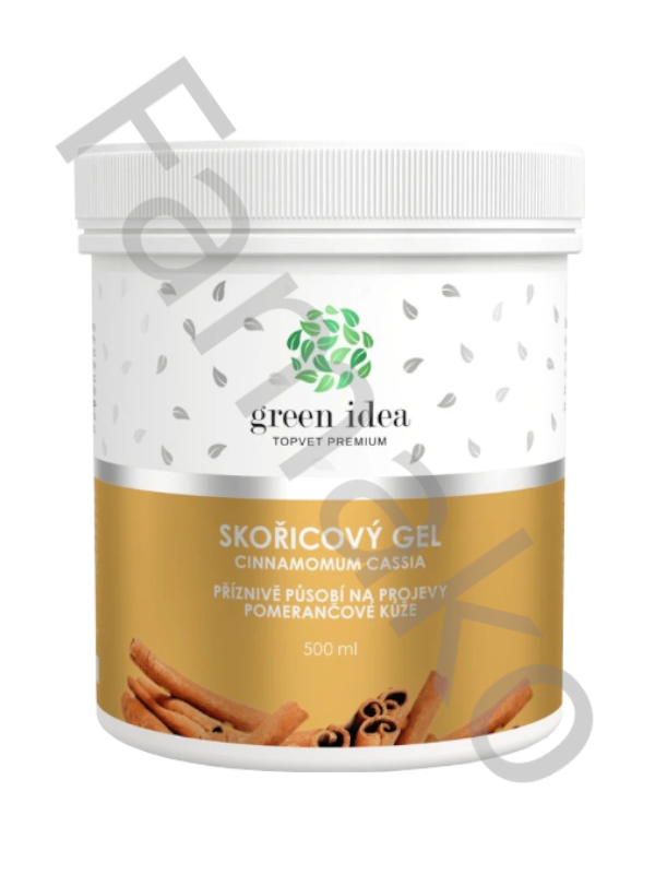 Skořicový masážní gel 500 ml 