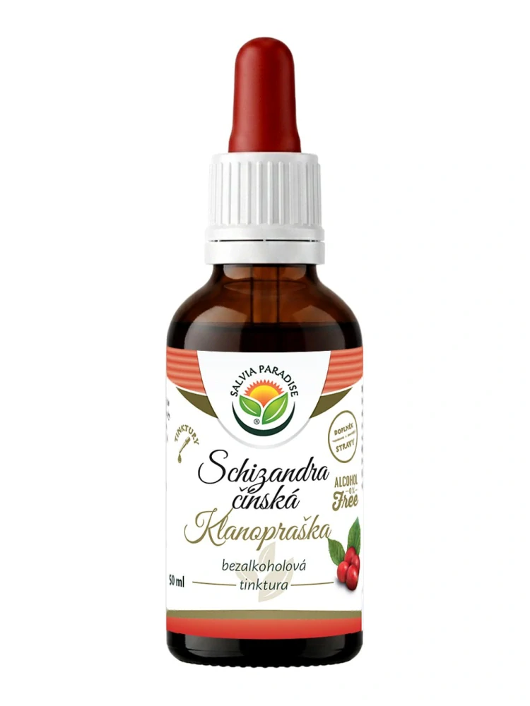  Schizandra čínská - klanopraška bezlihová tinktura 50 ml 