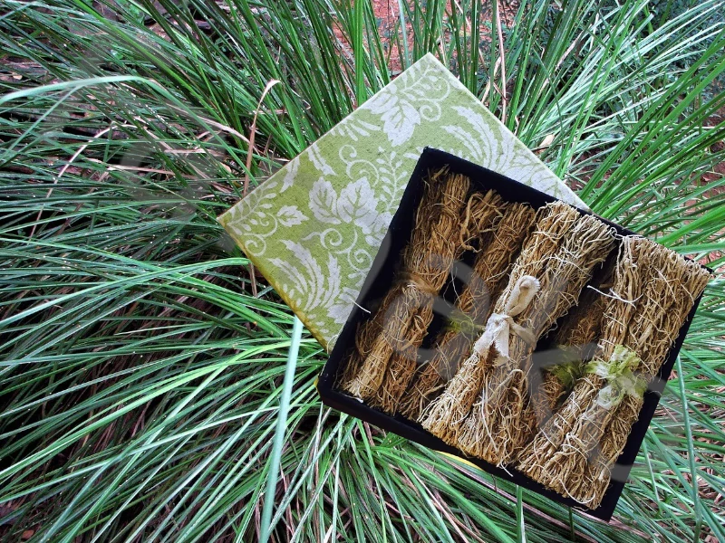 FIORENTINO: Sada obdélníkových mýdel s reliéfem erbu „Vetiver a argan“ 3x125g