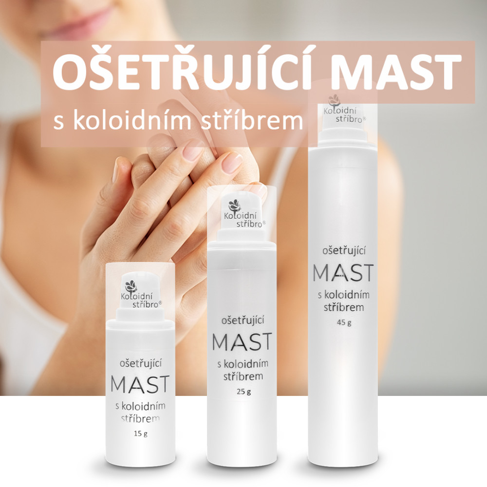 Mast s koloidním stříbrem 15 g