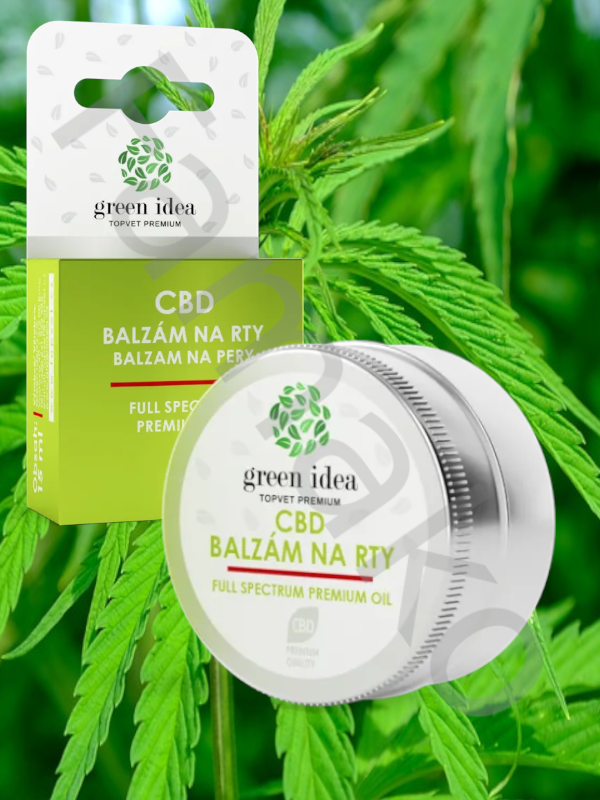 CBD balzám na rty